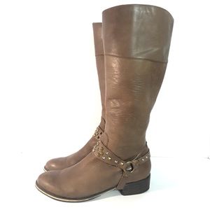 BP Nordstrom Women’s Leather Riding Boots Size 9.5